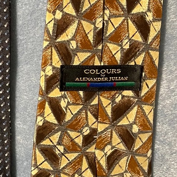 Bundle of 3 100% Silk Used Neckties - Picture 7 of 10